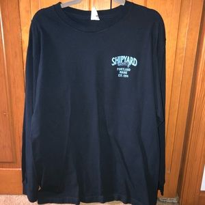 Men's Shipyard Brewery Cotton Longsleeve